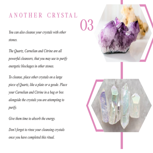 Ways To Cleanse Your Crystals