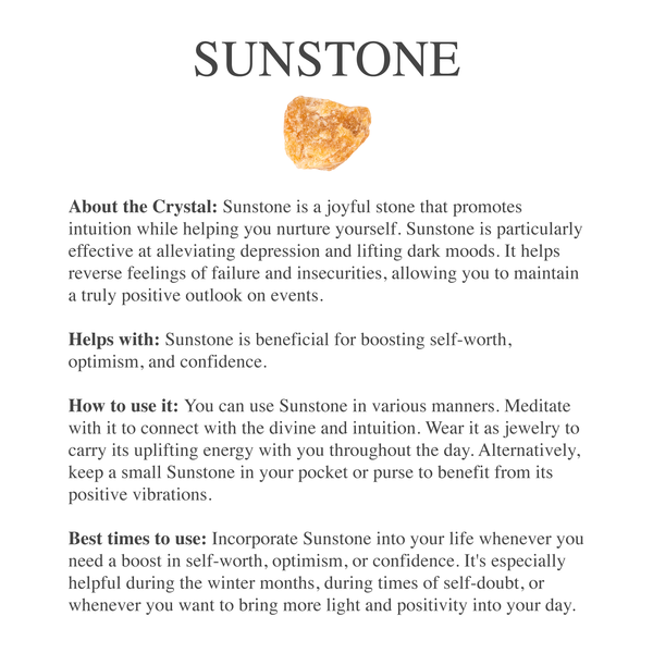 Sunstone Point Necklace