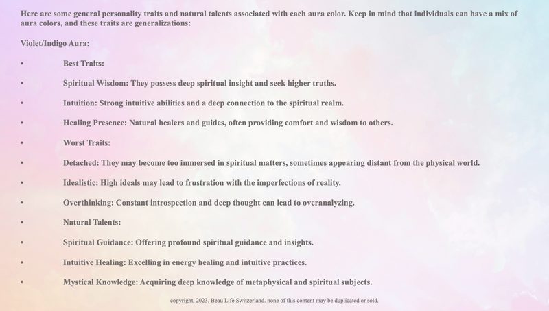 Your Aura Color Quiz Meaning Beau Life Switzerland Your Aura Color Quiz Meaning Beau Life Switzerland