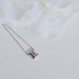 Gemini Zodiac Symbol Necklace.