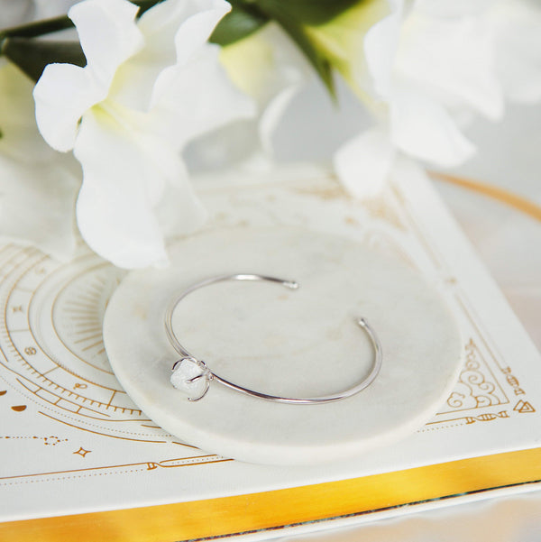 Moonstone Crystal Bangle
